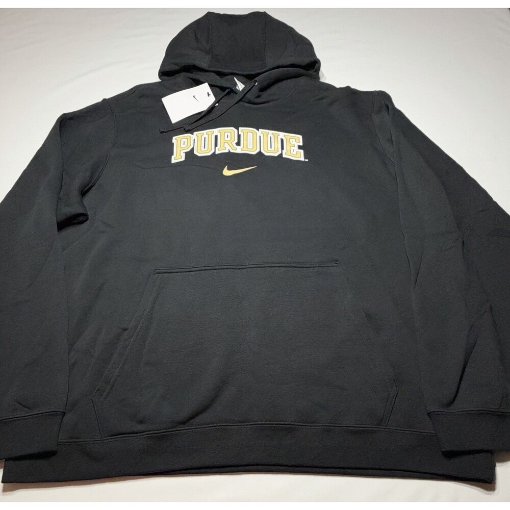 Purdue Boilermakers Nike Hoodie NCAA Men’s Size 2XL XXL M31777 Hoody NWT New